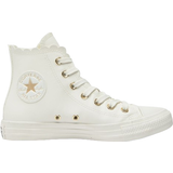 Converse Faux Leather Trainers Converse Chuck Taylor All Star Mono W - Vintage White/Egret/Gold