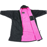 Men Coats Dryrobe Advance Long Sleeve - Black/Pink