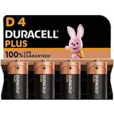 Duracell D4 Plus LR20 4-pack