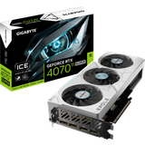 Fast GeForce RTX 4070 Ti Super Graphics Cards Gigabyte GeForce RTX 4070Ti SUPER EAGLE OC ICE 1xHDMI 3xDP 16GB