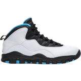 Nike Air Jordan 10 Trainers Nike Air Jordan 10 Retro M - White/Dk Powder Blue/Black