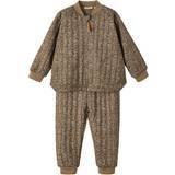 PFC-FREE impregnation Winter Sets Children's Clothing Lil'Atelier Juno Quilt Set - Chinchilla (13208962)