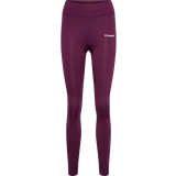Hummel Sportswear Garment Tights & Stay-Ups Hummel Chipo Mid Waist Leggings - Grape Wine
