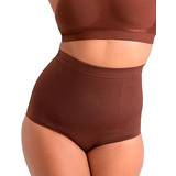 Shapermint Essentials All Day Every Day High Waisted Shaper Panty - Chocolate