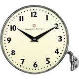 Bengt Ek Design Swinging Arm Silver Wall Clock 15.5cm