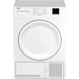 Condenser Tumble Dryers - Moisture Sensor Beko DTKCE80021W White