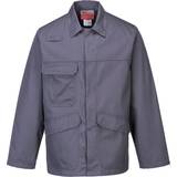 Grey Work Jackets Portwest FR35 Bizflame Work Jacket