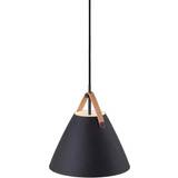 Nordlux Strap Black Pendant Lamp 27cm