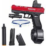 Plastic Toy Weapons Shein Gel Blaster Gun with Drum Magazine & Sight