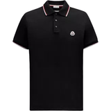Moncler T-shirts & Tank Tops Moncler Logo Patch Polo Shirt - Black