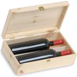 Interior Details Exclusive wooden case for 2 bottles of wine Wine Rack 20.3x35cm