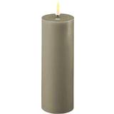 Resin Candlesticks, Candles & Home Fragrances Deluxe Homeart Real Flame Sand LED Candle 15cm