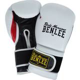 benlee Sugar Deluxe Leather Boxing Gloves White oz oz