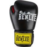 Benlee Martial Arts benlee Fighter Leather Boxing Gloves Black oz oz