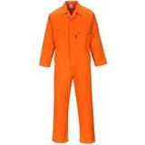Orange Overalls Portwest Liverpool Zip Coverall Orange 31"