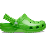 Crocs Toddler Classic Neon Highlighter Clog - Green Slime