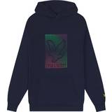 Lyle & Scott Children's Clothing Lyle & Scott And Boy's Kids Dotted Eagle Graphic Hoodie Navy 15/16 y