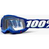 100% % Accuri II OTG Essential Motocross glasögon blå/vit, en storlek