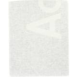 Acne Studios Gray Logo Jacquard Scarf DLZ White/light grey UNI