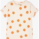 Mini Rodini Ivory Organic Cotton Basketball T-Shirt