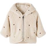 12-18M Fleece Jackets Children's Clothing Lil'Atelier Nalo Loose Sherpa Jacket - Fog (13217151)