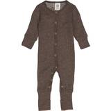 Brown Jumpsuits Children's Clothing Müsli Baby Wool Onesie - Brown/Walnut