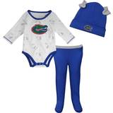 Outerstuff Newborn /White Florida Gators Dream Team Raglan Long Sleeve Bodysuit Hat Pants Set Royal, 0-3 Months NCAA Youth Apparel