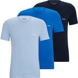 Blue - Men T-shirts BOSS Classic T-shirt 3-pack - Blue
