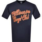 Clothing Billionaire Boys Club Mens Navy Script Logo T-Shirt