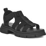 UGG Ashton Multistrap Sandal for Kids in Black, 13, Leather