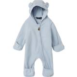 0-1M Fleece Overalls Children's Clothing Name It Meeko Teddy Onesuit - Celestial Blue (13224716)