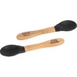Tiny Dining Bamboo Silicone Tip Spoons Pack of 2