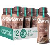 Nutritional Drinks OWYN Double Shot Non Dairy Protein Coffee Shakes Mocha Latte 12 12 pcs