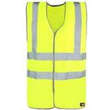 Dickies Work Vests Dickies Hi-Vis Highway Safety Mens Yellow Reflective Vest