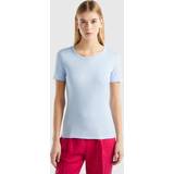 Clothing United Colors of Benetton Long Fiber T-shirt, XS, Sky Blue, Women