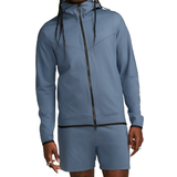 Nike tech fleece full zip hoodie blue Nike Men's Sportswear Tech Fleece Lightweight Full Zip Hoodie Sweatshirt - Diffused Blue