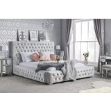 180cm - Double Beds Bed Frames Birlea Grande Double 120 x 178 x 215cm