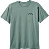 Brixton Men's Homer T-Shirt Chinois Green 40/Regular