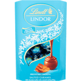 Lindt Confectionery & Biscuits Lindt Lindor Milk Salted Caramel Chocolate Truffles 200g 1pack