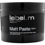 Fragrance Free Styling Creams Label.m Matt Paste 120ml
