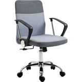 Vinsetto Home Study Grey Office Chair 102cm