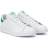 adidas Originals Stan Smith Sneaker, White/White/Green, Unisex Little Kid