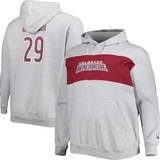 Profile Men's Nathan MacKinnon Heather Gray Colorado Avalanche Big & Tall Player Pullover Hoodie