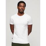 Superdry Clothing Superdry Mens Optic Vintage Logo Embroidered T-Shirt White