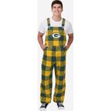 Composite Cap Work Pants Foco Green Bay Packers Mens Plaid Bib Overalls