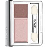 Clinique Eye Makeup Clinique All About Shadow Duo Eyeshadow, 0.12 oz. Seashell Pink/Fawn Satin