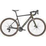 Scott Cyclocross Bikes Scott Addict 10 2024 - Raw Carbon/Yellow Flakes