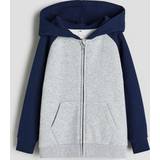 H&M Boys Blue Zip-through hoodie