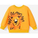 Shein Toddler Boy Animal Lion Pattern Pullover Sweatshirt