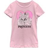 Disney Princess Children's Clothing Disney Princess Kids Heart Graphic T-Shirt, Pink